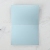 キルトのメッセージカード-風車(海軍か赤) カード (内部)