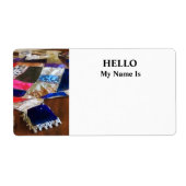 キルトの作成 ラベル (正面)