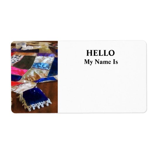 キルトの作成 ラベル (正面)