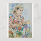 キルトの刺繍法 ポストカード (正面)