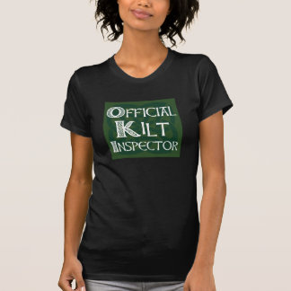 キルトの検査官-黒のケルト族の緑 Tシャツ