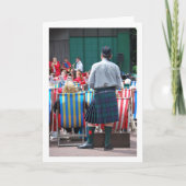 キルトの男 カード (正面)