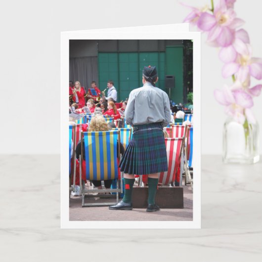 キルトの男 カード (蘭)