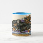 キルトのBerners マグカップ (中央)