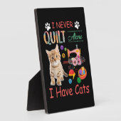 キルトは一人で飼ったことがないキルティング フォトプラーク (側面)