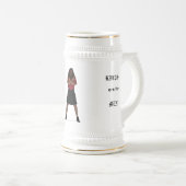 キルトは男性へです ビールジョッキ (正面右)