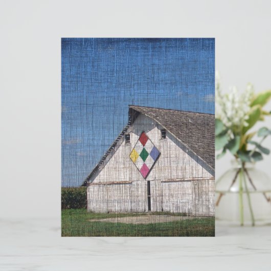 キルトを持った納屋 (スタンド正面)