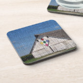 キルトを持った納屋 コースター (左側)