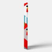 キルトインスパイアの鶏 Case-Mate iPhoneケース (裏面 / 右)