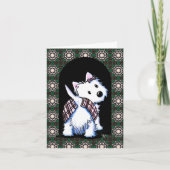 キルトウェスティーカードに着替え カード (正面)