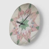 キルトウォールクロック ラージ壁時計 (傾斜)