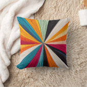 キルトカラフルモダンテクスチャパターン クッション (ブランケット)
