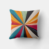 キルトカラフルモダンテクスチャパターン クッション (裏面)