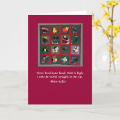 キルトカード カード (黄色い花)