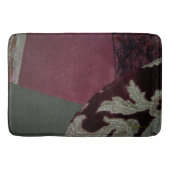 キルトクランベリーベルベット バスマット (正面)