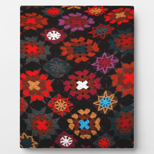 キルトクロシェ フォトプラーク (正面)