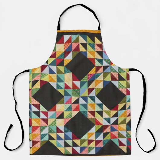 キルトクール毛布団キルターキルティング エプロン (正面)