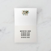 キルトショップのグリーティングカード カード (内部)