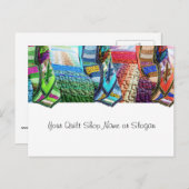 キルトショッププロモーションはがき ポストカード (正面/裏面)