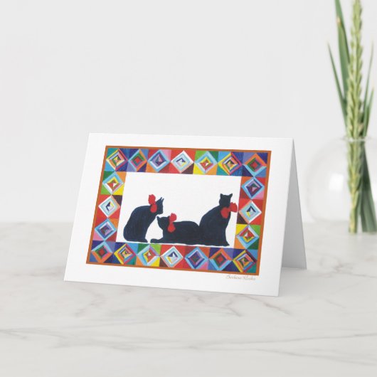 キルトシリーズ#2 カード (正面)