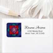 キルトスクエアモノグラム ラベル (インサイチュ)