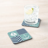 キルトスクエア航海のコースター コースター (右側)