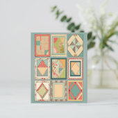 キルトスクラップブックの切り離し紙 (スタンド正面)