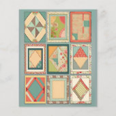 キルトスクラップブックの切り離し紙 (裏面)