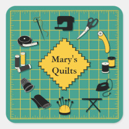 キルトタイカスタマイズムのラベル スクエアシール