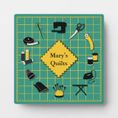 キルトタイカスタマイズムのラベル フォトプラーク (正面)