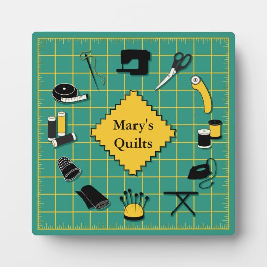 キルトタイカスタマイズムのラベル フォトプラーク (正面)