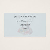 キルトデザイン名刺 (裏面)