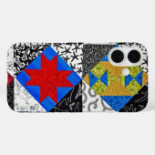 キルトデザイン Case-Mate iPhoneケース (裏面 (横))