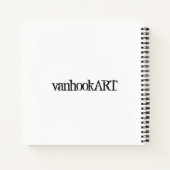 キルトノートモダン ノートブック (裏面)