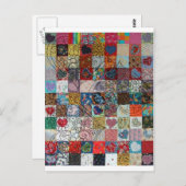 キルトハート ポストカード (正面/裏面)