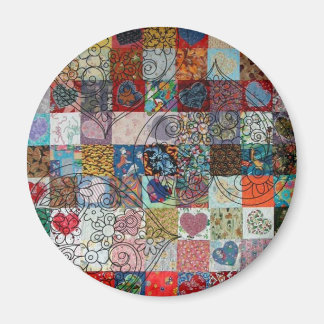 キルトハート マグネット