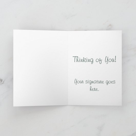 キルトパインツリー カード (内部)