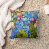 キルトパカラフルターン クッション (ブランケット)