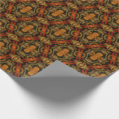 キルトパタビクトリアンーン – 宝石のトーン付き ラッピングペーパー (角)