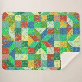 キルトパターンシェルパブランケット シェルパブランケット (正面(横))