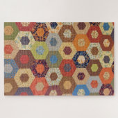 キルトパターンラブキルティング裁縫 ジグソーパズル (横)