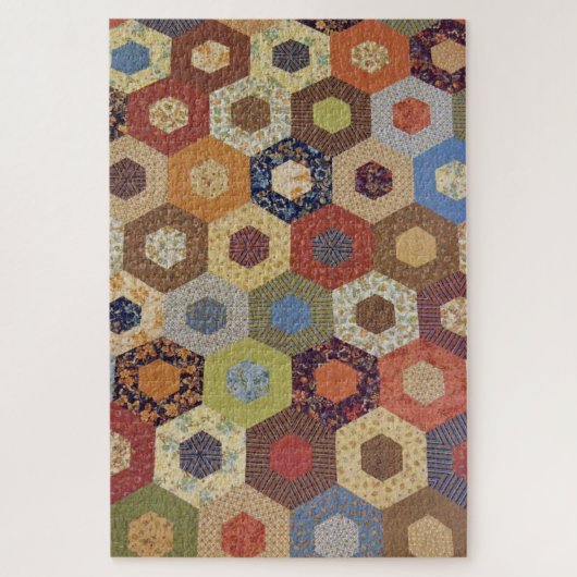 キルトパターンラブキルティング裁縫 ジグソーパズル (縦)