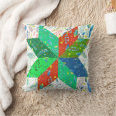 キルトパターン装飾用クッション クッション (ブランケット)