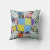 キルトパターン クッション (裏面)