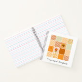 キルトパターン ノートブック (内部)