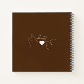 キルトパターン ノートブック (裏面)