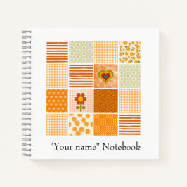 キルトパターン ノートブック