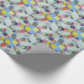 キルトパターン ラッピングペーパー (角)