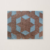 キルトパターン – 城 ジグソーパズル (横)