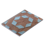 キルトパターン – 城 ノートブック (左側)